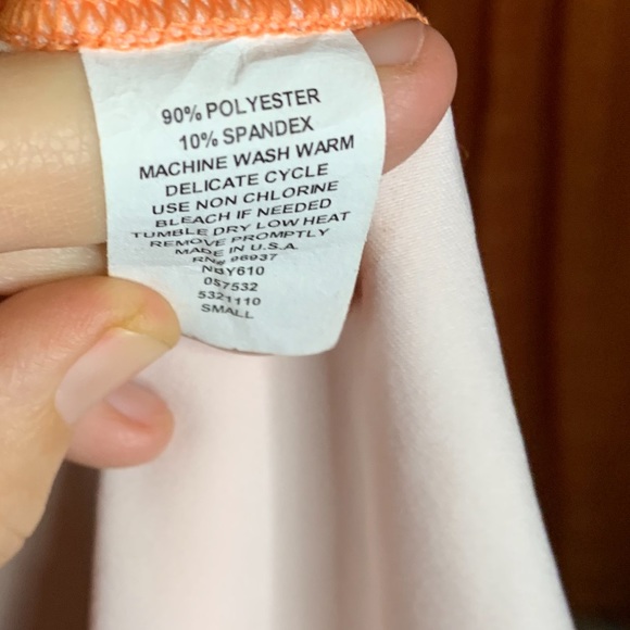 RAVE shorts-Fitness-Orange hot pants, bike shorts, short shorts, stretch , small - Picture 9 of 11